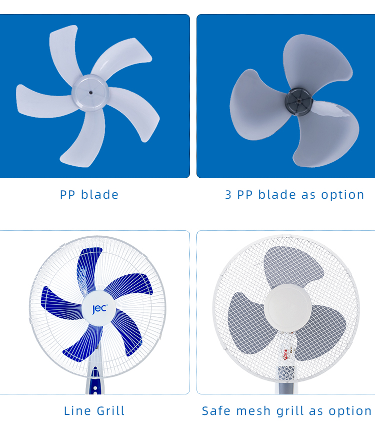 Blade and grill material options