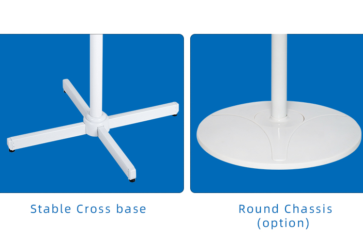 Cross base and round chassis options