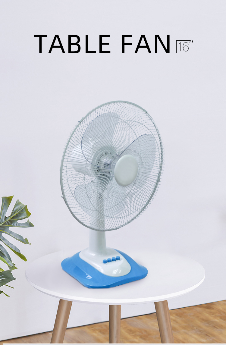 16-inch table fan overview