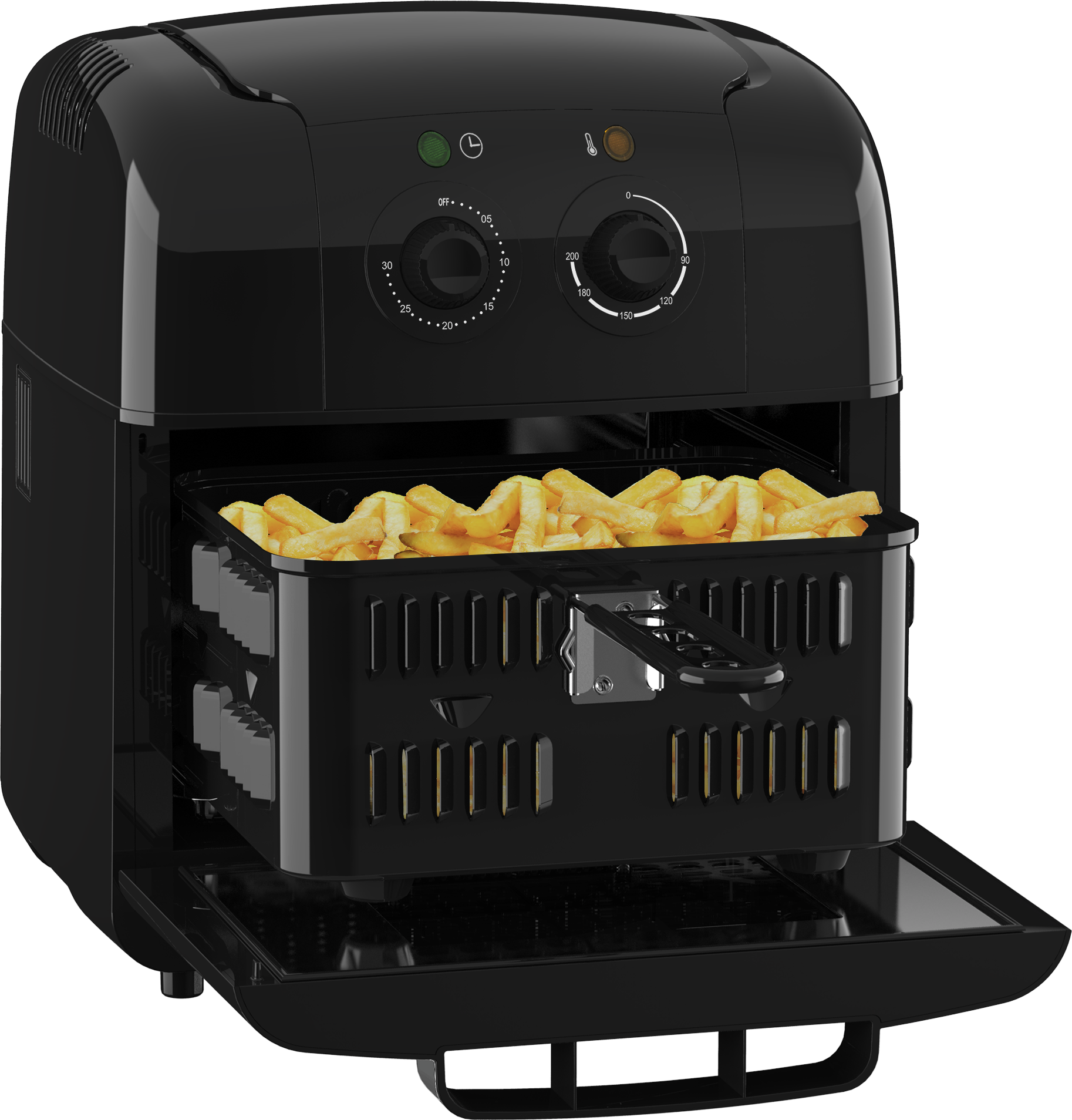 1600W electric air fryer oilless cooker,non-stick coating,air oven,auto shut-off function - Image 3