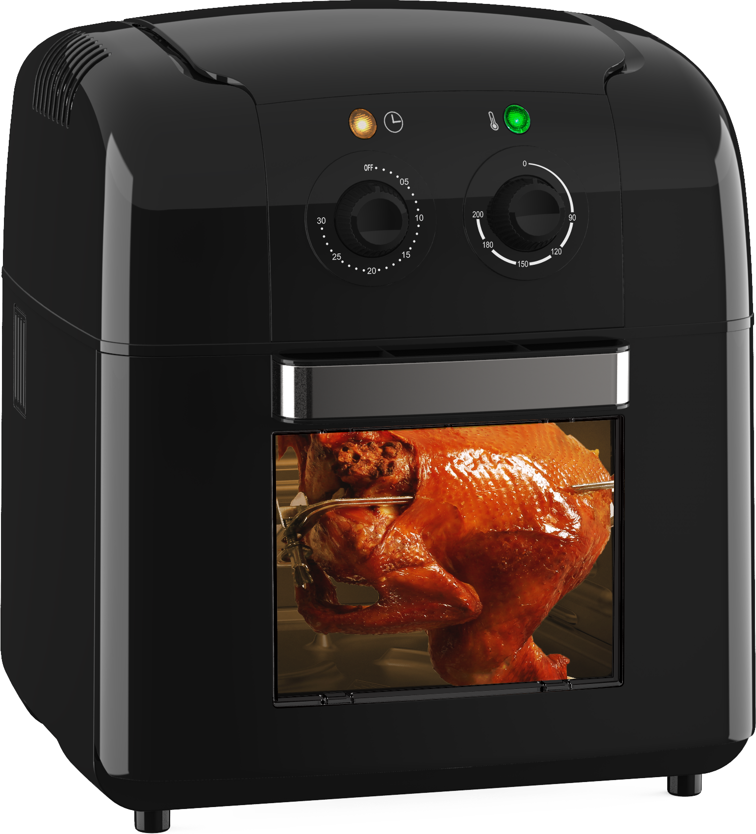 1600W electric air fryer oilless cooker,non-stick coating,air oven,auto shut-off function - Image 2