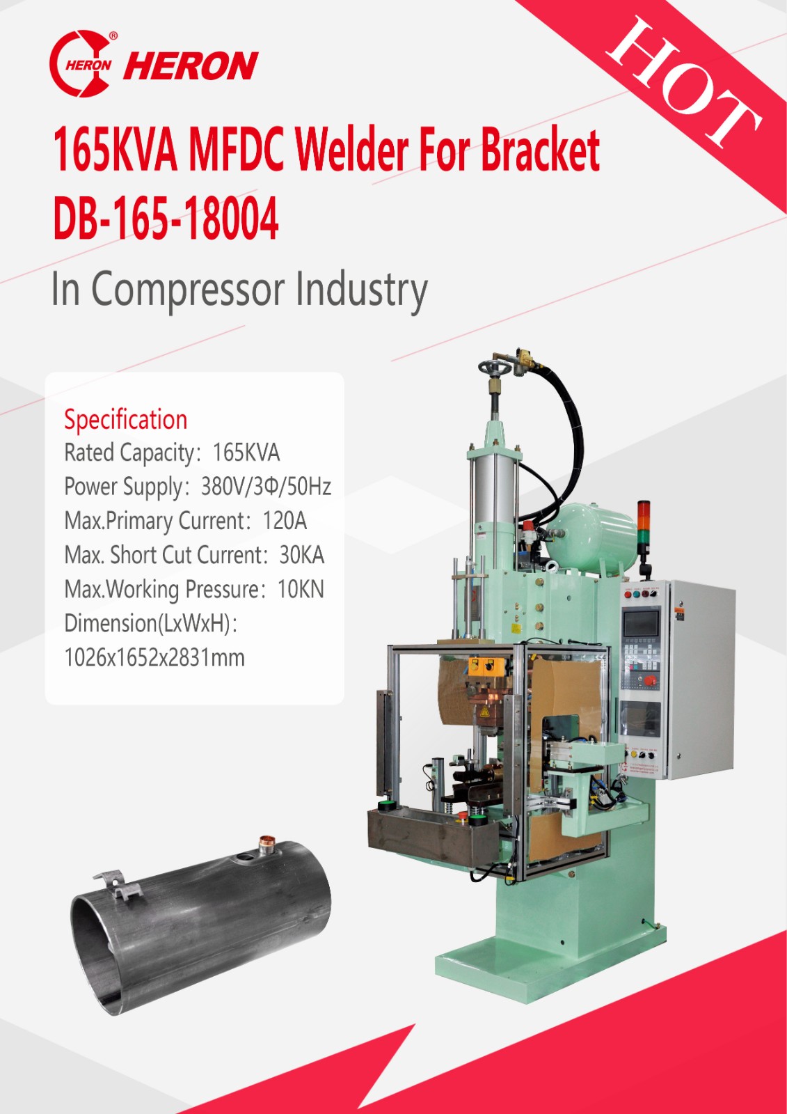 165KVA MFDC Welder For Bracket - Image 2