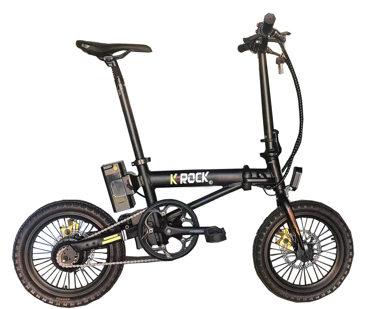 16inch Aluminum alloy electric folding bike - Image 2