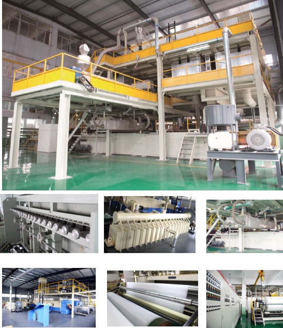 1.6m/2.4m/3.2m S/SS/SMS PP spund-bond non-woven fabric production - Image 3