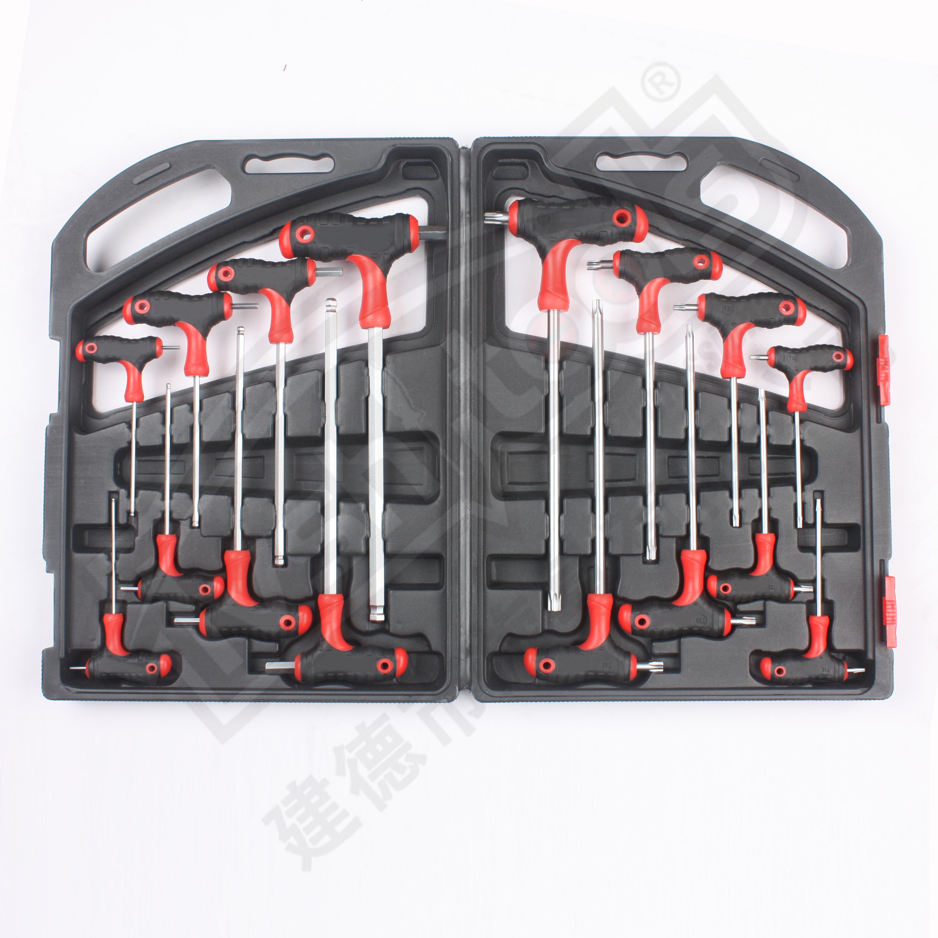 16PCS T HANDLE HEX & TORX KEY SET - Image 2