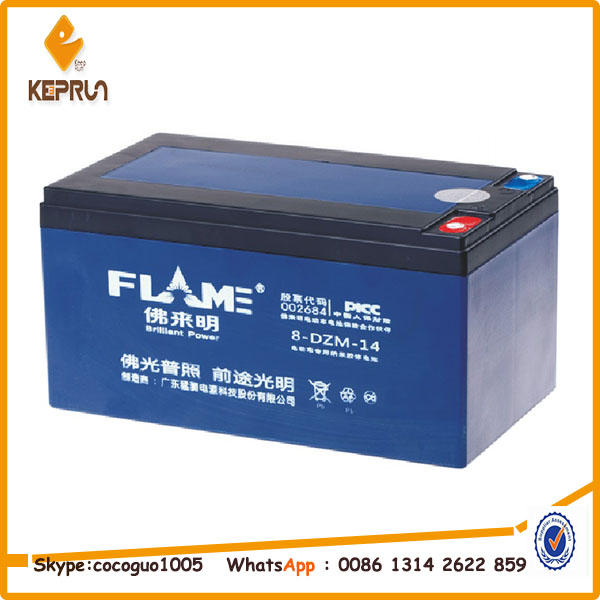 16V 14Ah Electric Scooter Gel Battery