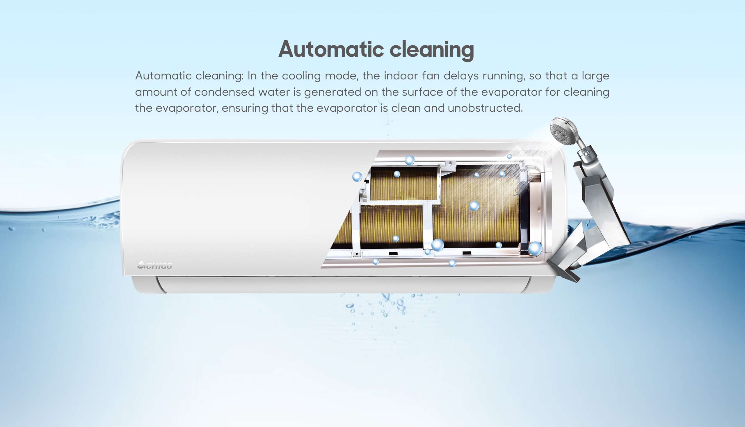 Automatic cleaning mechanism diagram