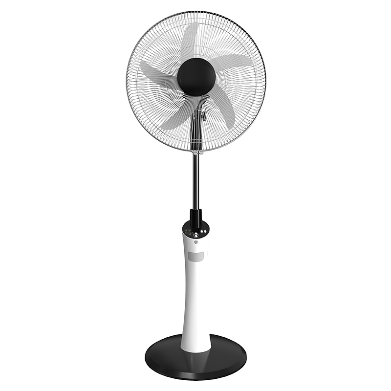 18“ Rechargeable stand fan with USB - Image 2