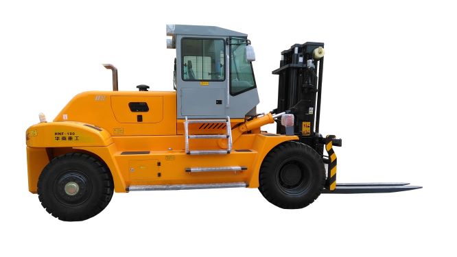 18 Ton Diesel Heavy Forklift Truck Color Yellow - Image 3