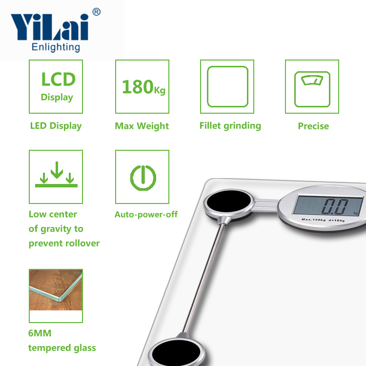 180kg transperant tap on body weighing scale - Image 2