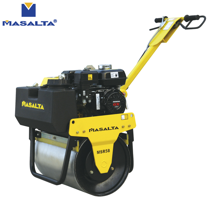 185kg Single Drum Vibratory Road Roller Construction Machinery Compactor For Sale - Image 3