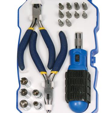 18-Piece Household Tool Set with Case
