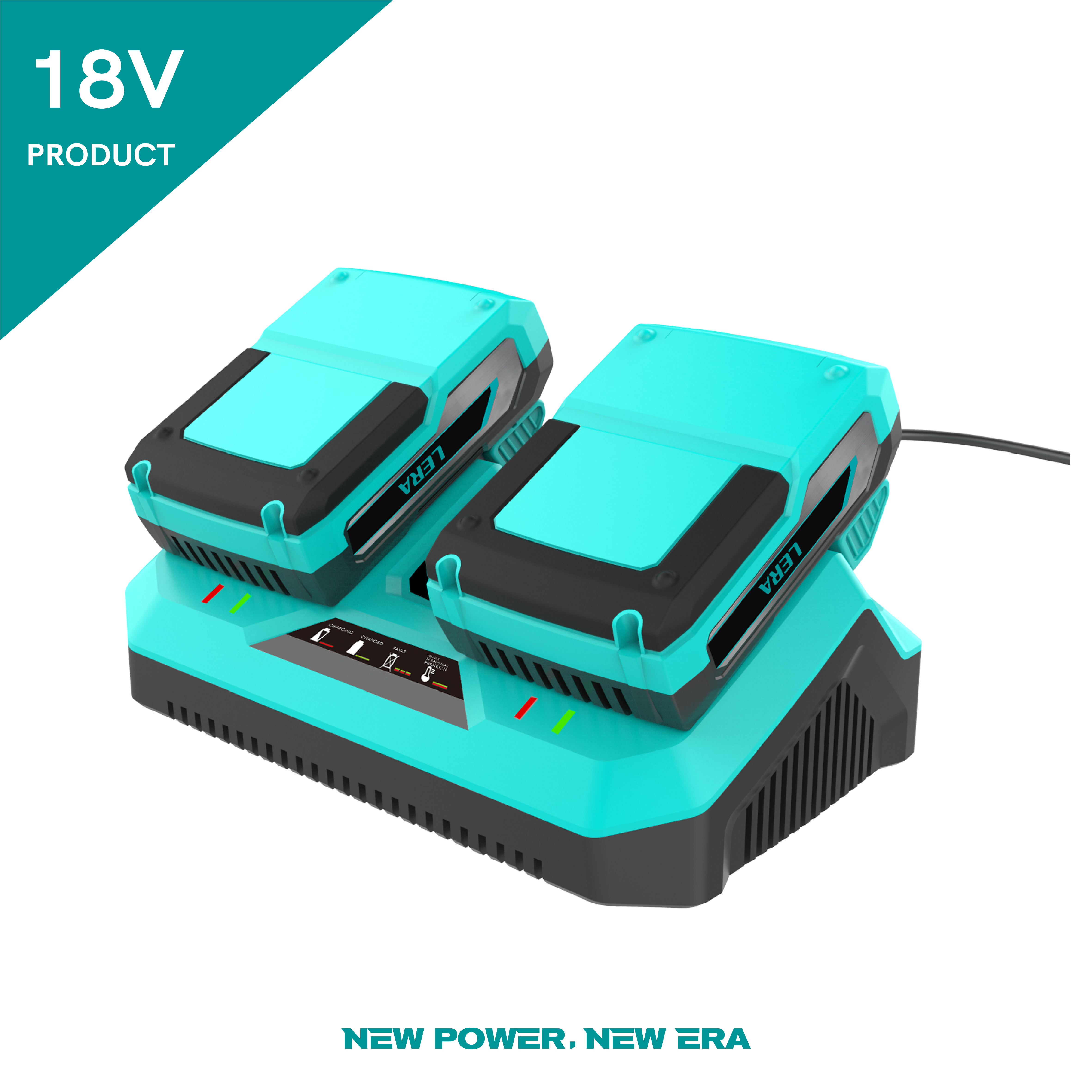 18V CHARGER 2.4Ax2 - Image 2