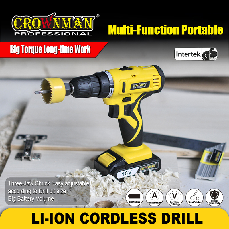 18V Rechargable LI-ION Cordless Power Drill - Image 2