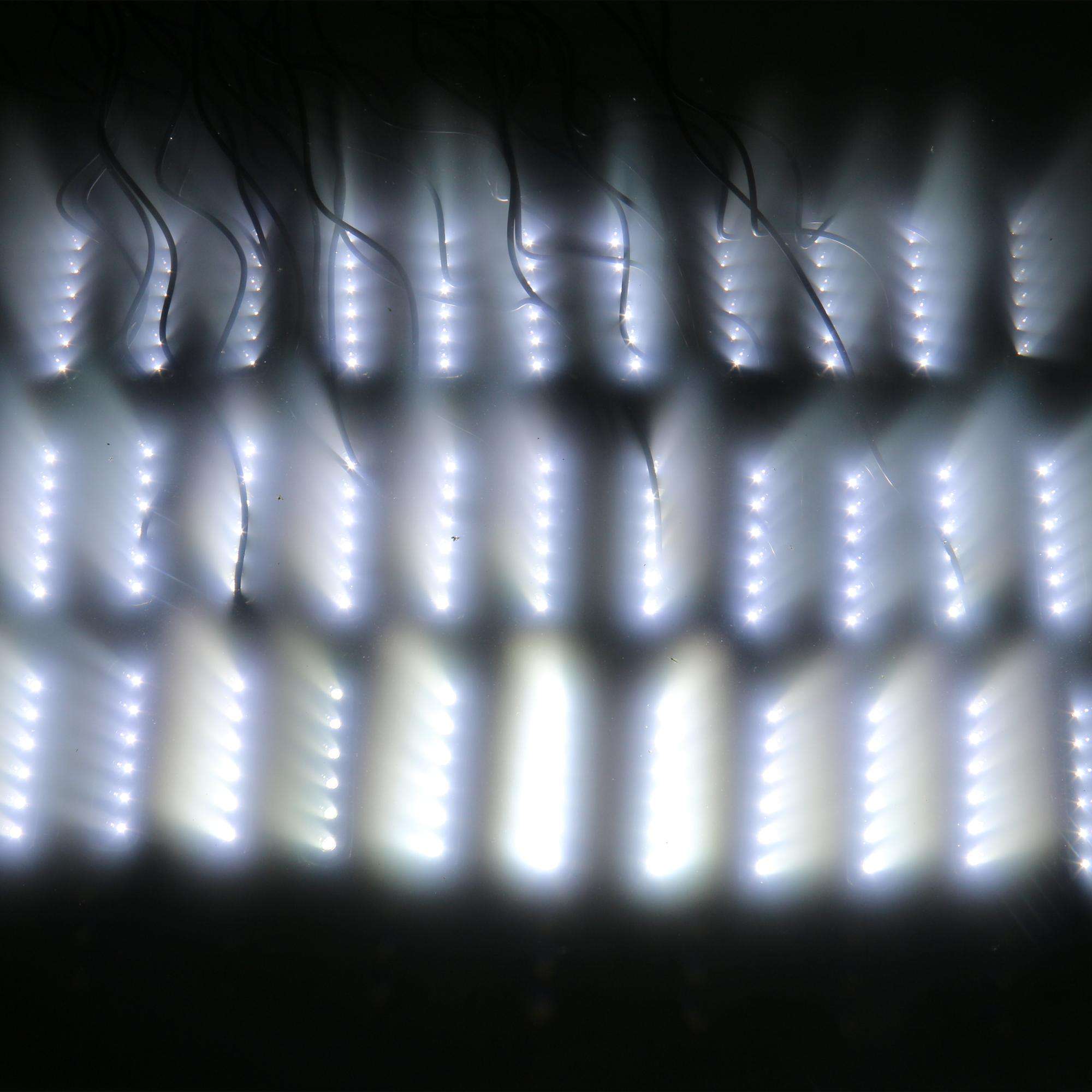 Underwater LED light emitting blue glow