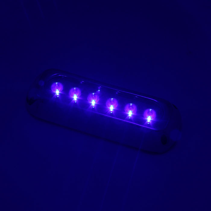 Blue LED underwater light performance
