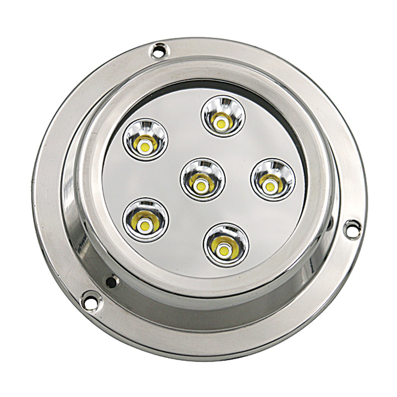 18W SS316L Seawater Swimming Pool Marine Yacht Ocean LED Boat Underwater Lights - Image 2