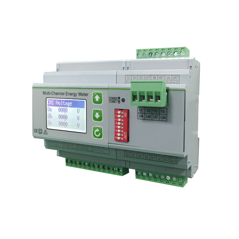 240V DIN Rail WiFi Energy Meter with LCD