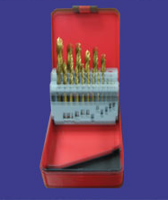 19-Piece HSS Twist Drill Bit Set
