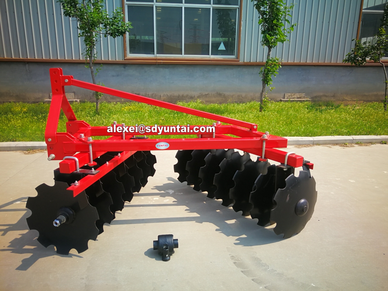 Full view of the light duty disc harrow
