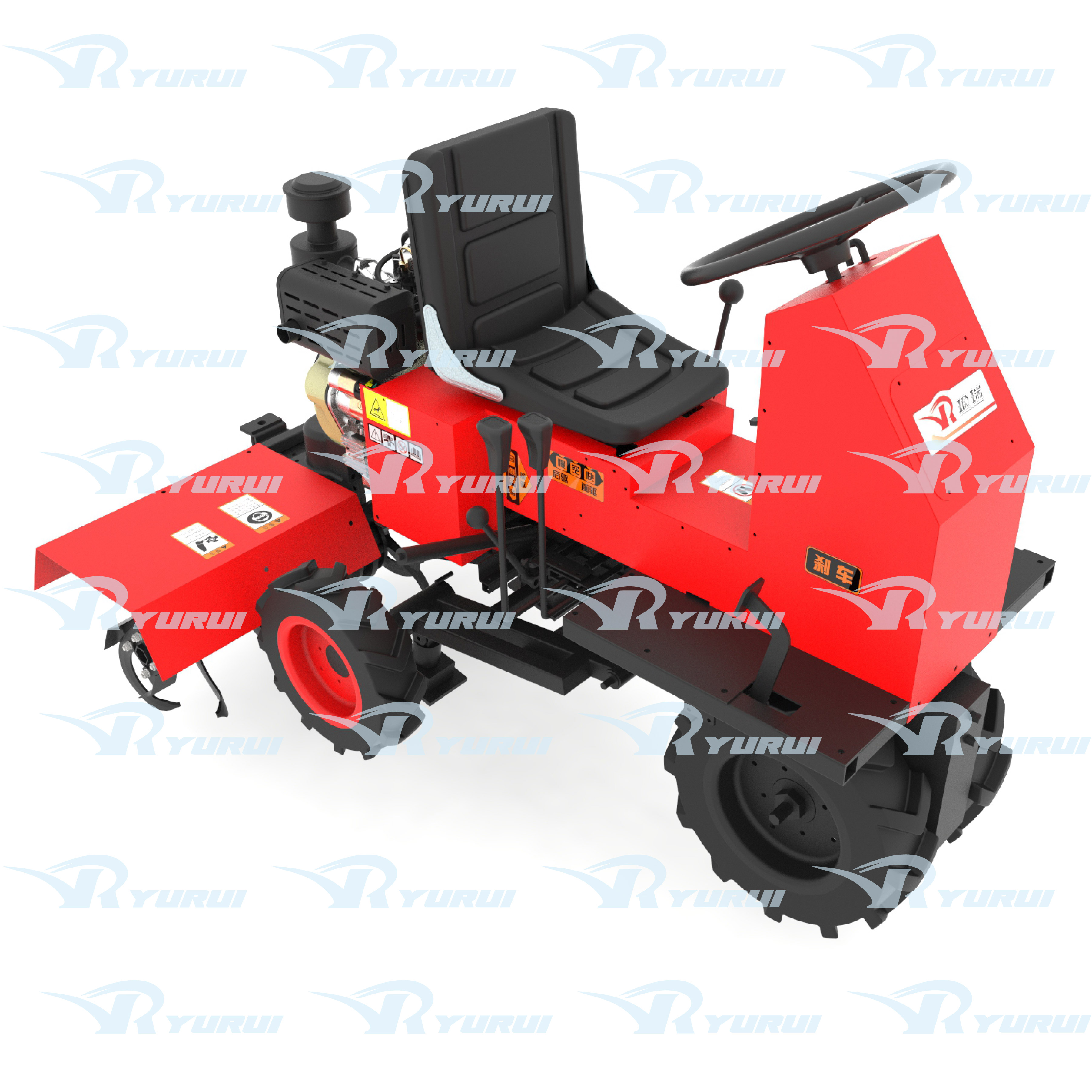 1GZ8.2-140 YURUI Automatic walking wheel type rotary tiller - Image 3