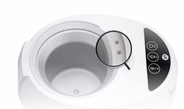 Safety electrode contact point
