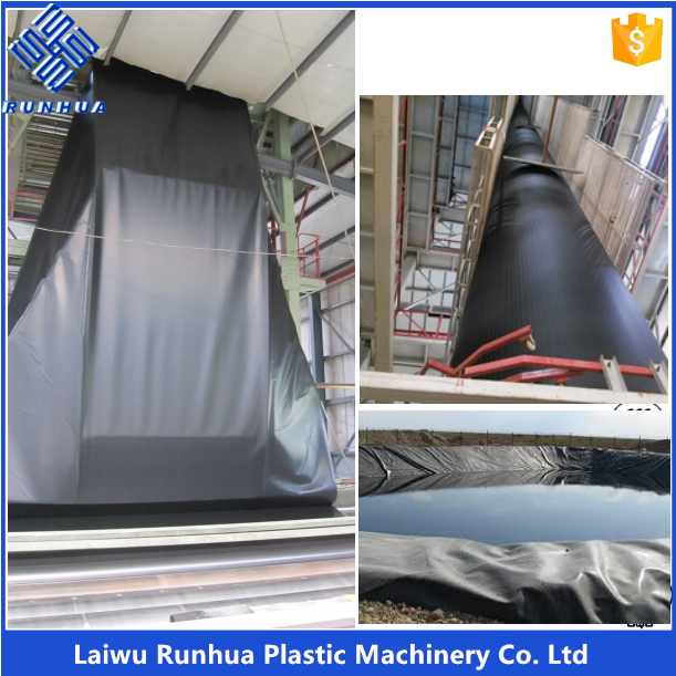 1mm 2mm hdpe pond lining geomembrane plastic production line - Image 2
