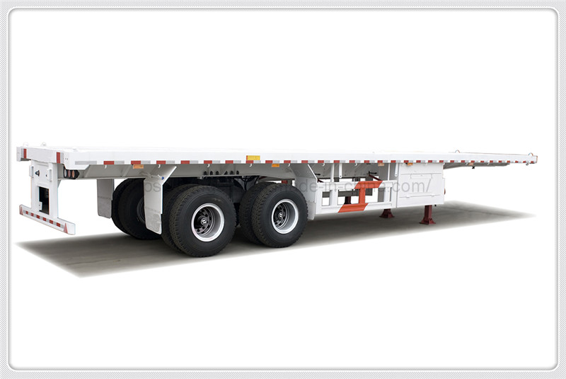 2 axle 40ft flatbed container semi trailer - Image 4