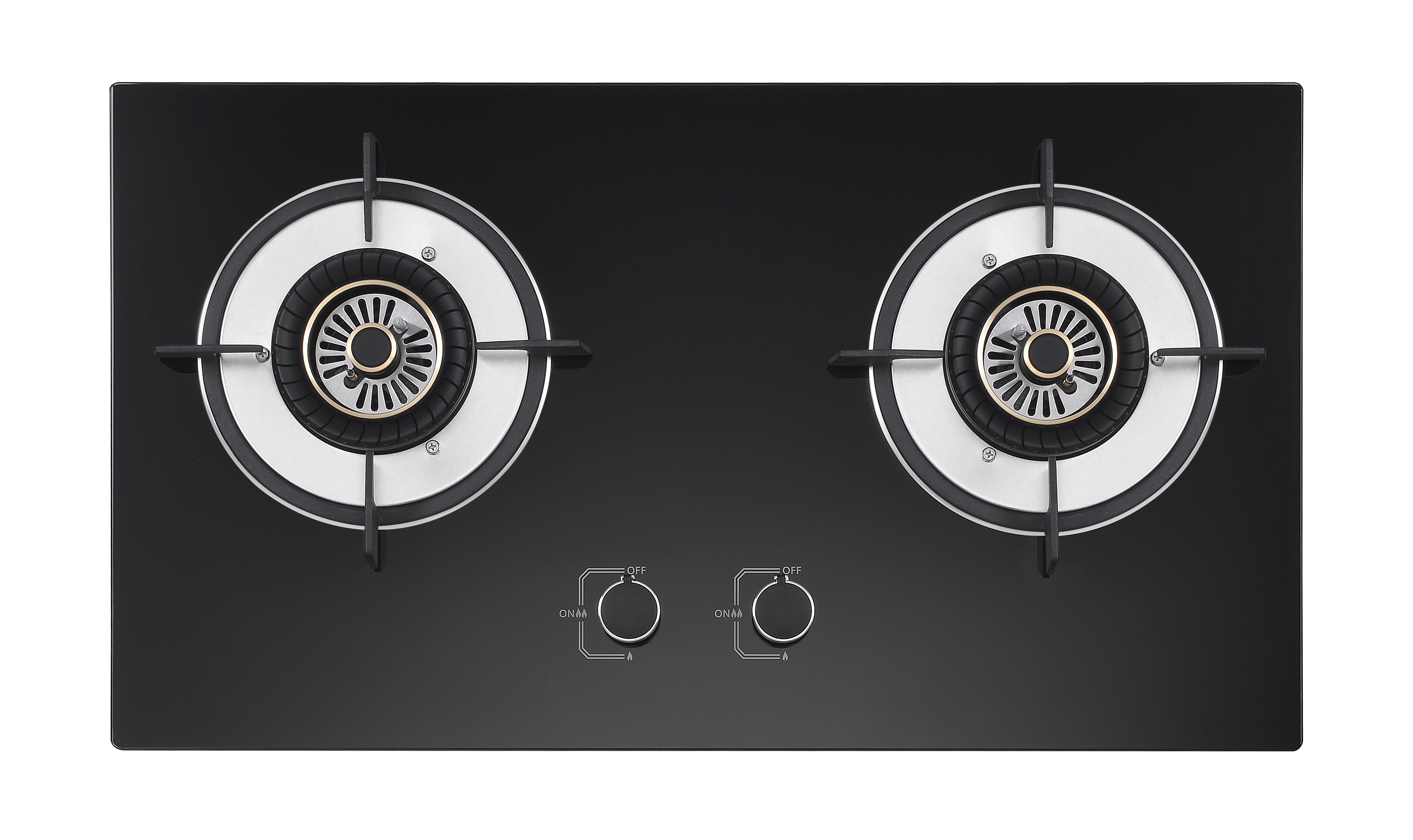 2 Burners Built-in Gas Hob - Image 2