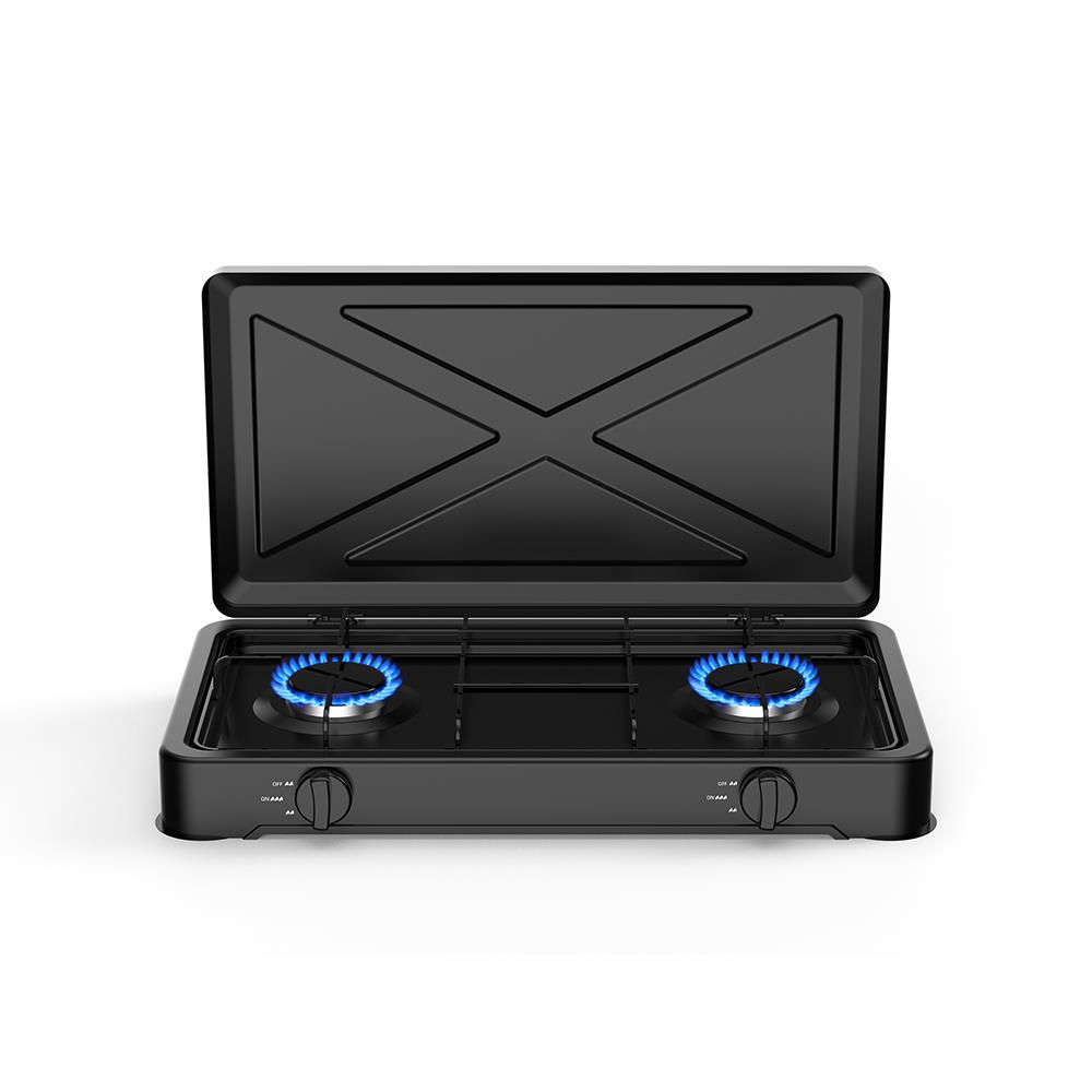 Two-Burner Portable Gas Cooktop