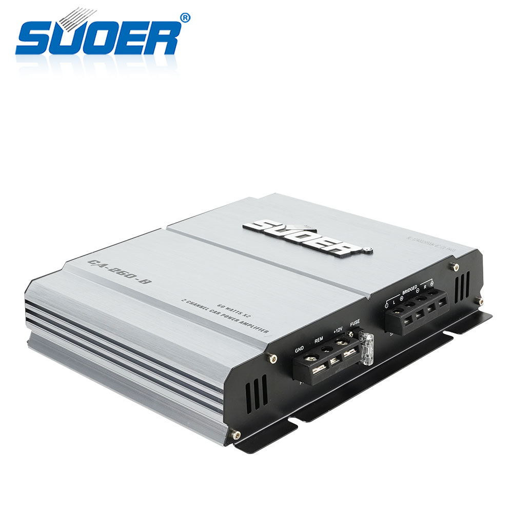 2-Channel Class AB Car Audio Amplifier