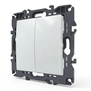 Flush mounted light switch