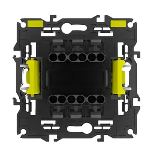 Rear view of switch terminals