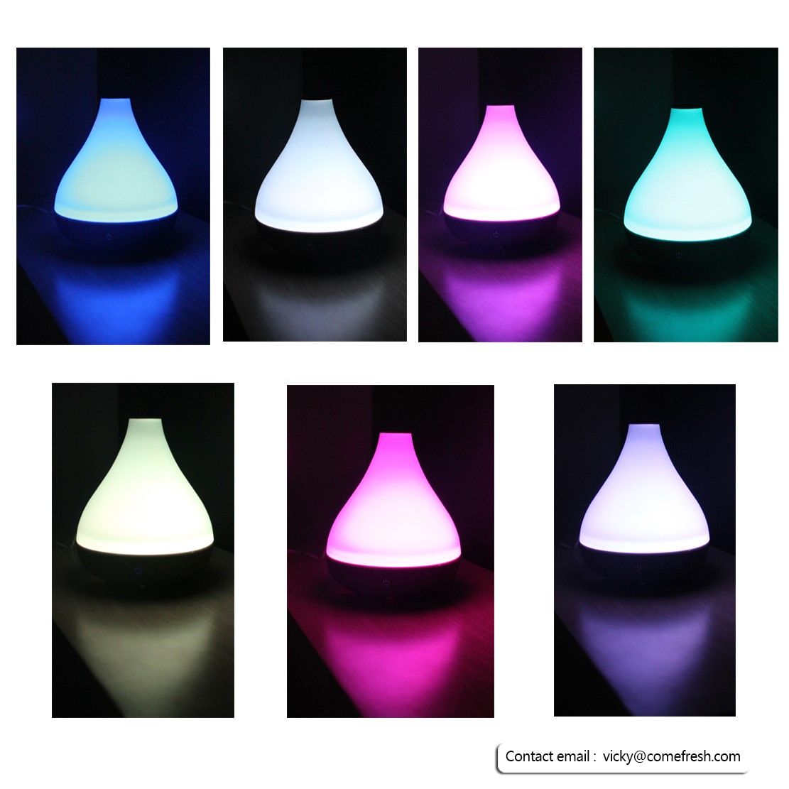 Ultrasonic Humidifier and Aroma Diffuser 2-in-1