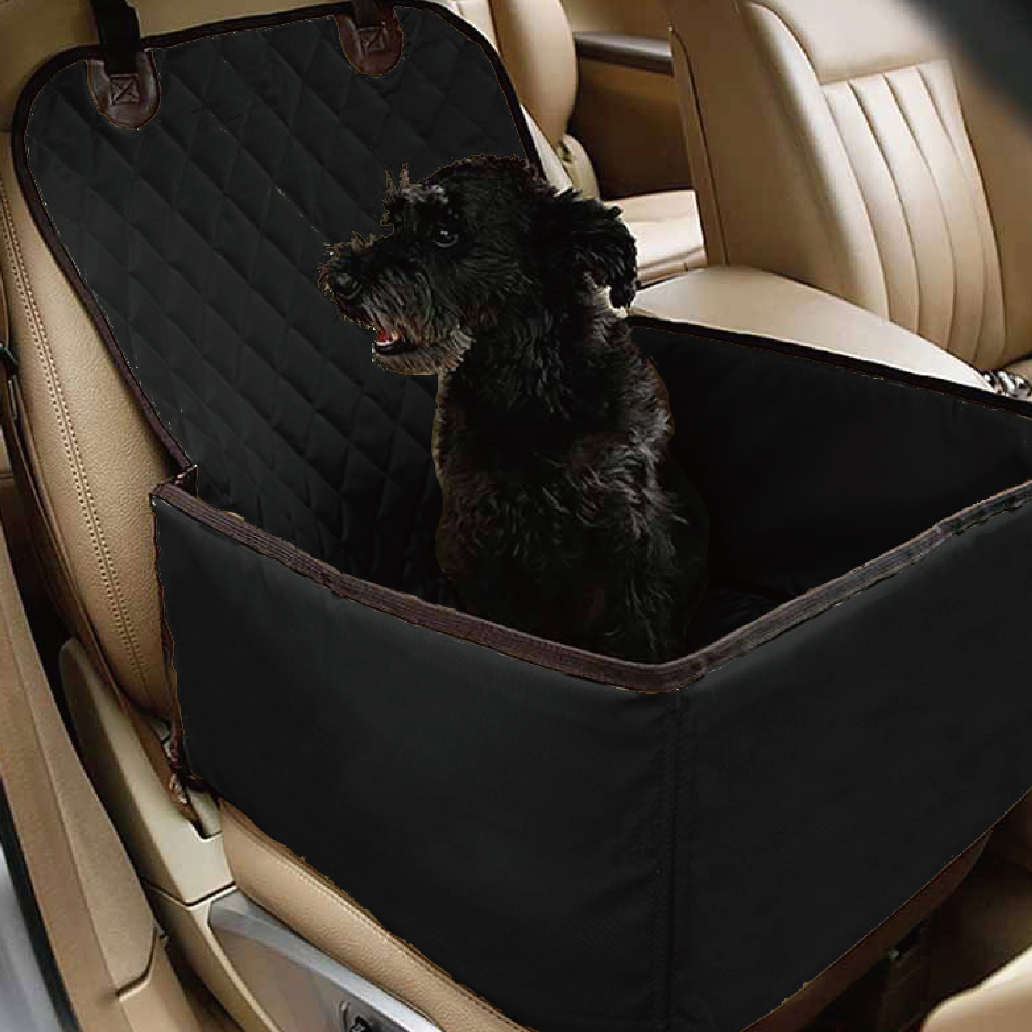 2 in 1 Deluxe Pet Car Seat Cover - Image 2