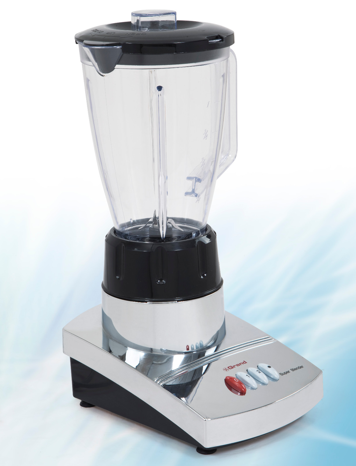 2 IN 1 Household Blender With Electroplated Housing - Image 2