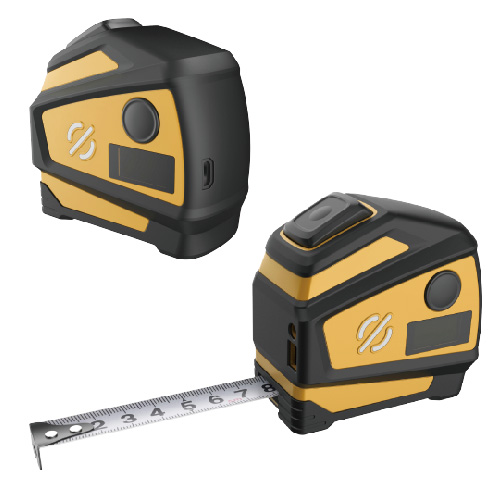 2 in 1 Laser Range Tape Measure - Image 2