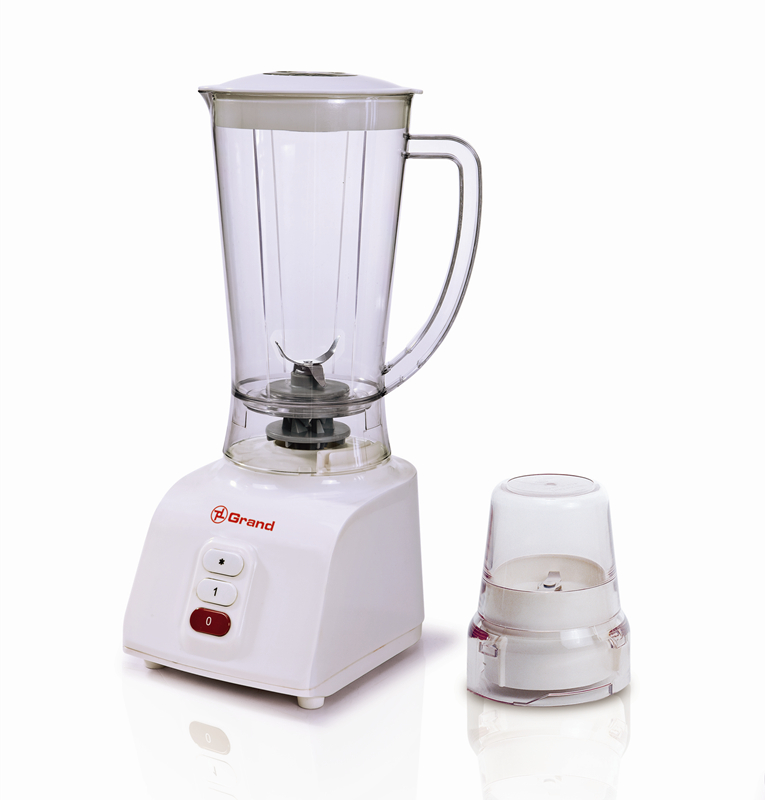 300W 1.25L 2-in-1 Kitchen Blender with Mill Attachment