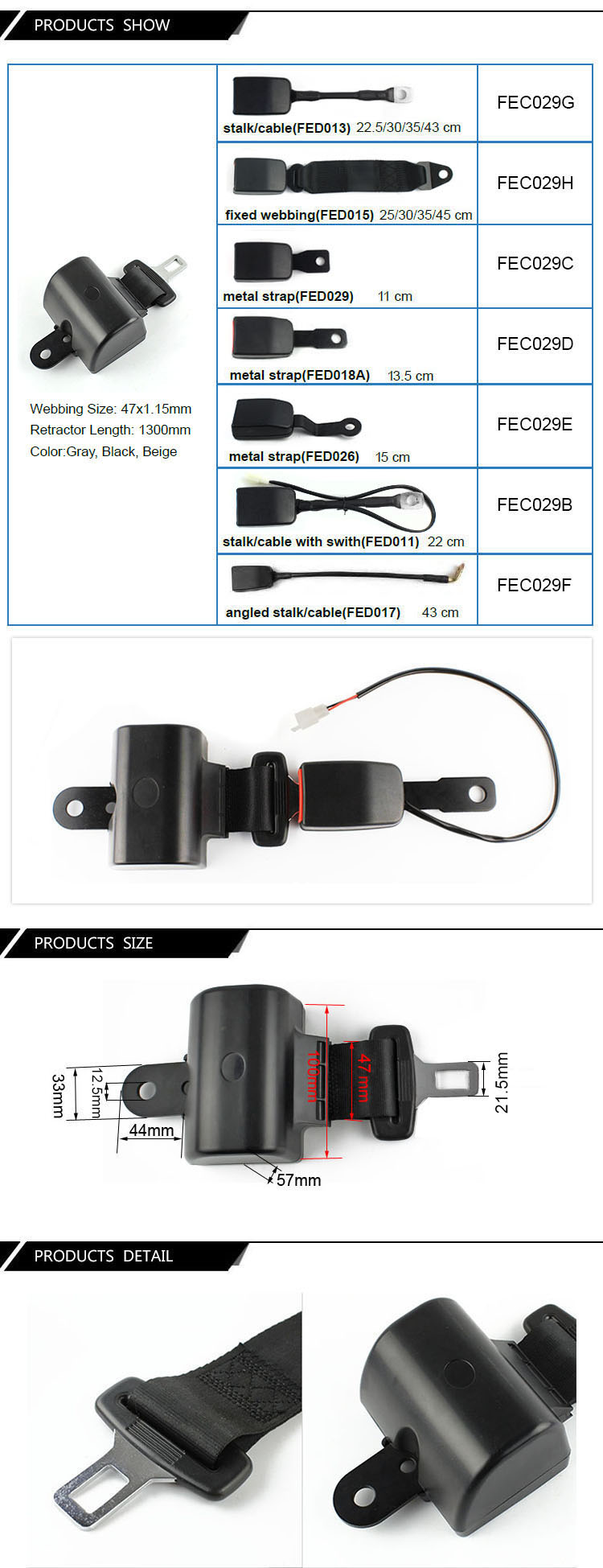 Seat Belt Retractor Mechanism Details