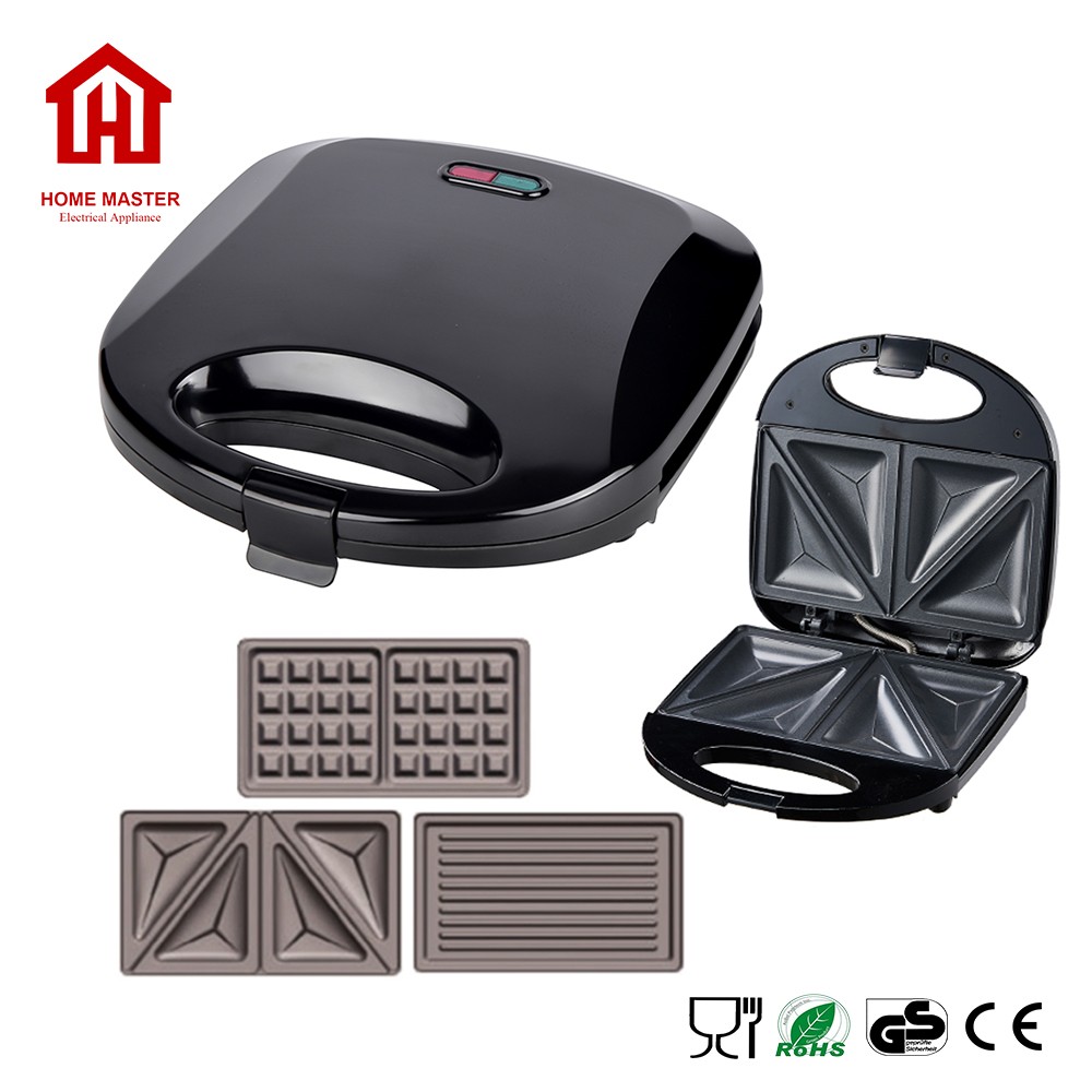 2 slice non-stick coating portable sandwich maker - Image 3