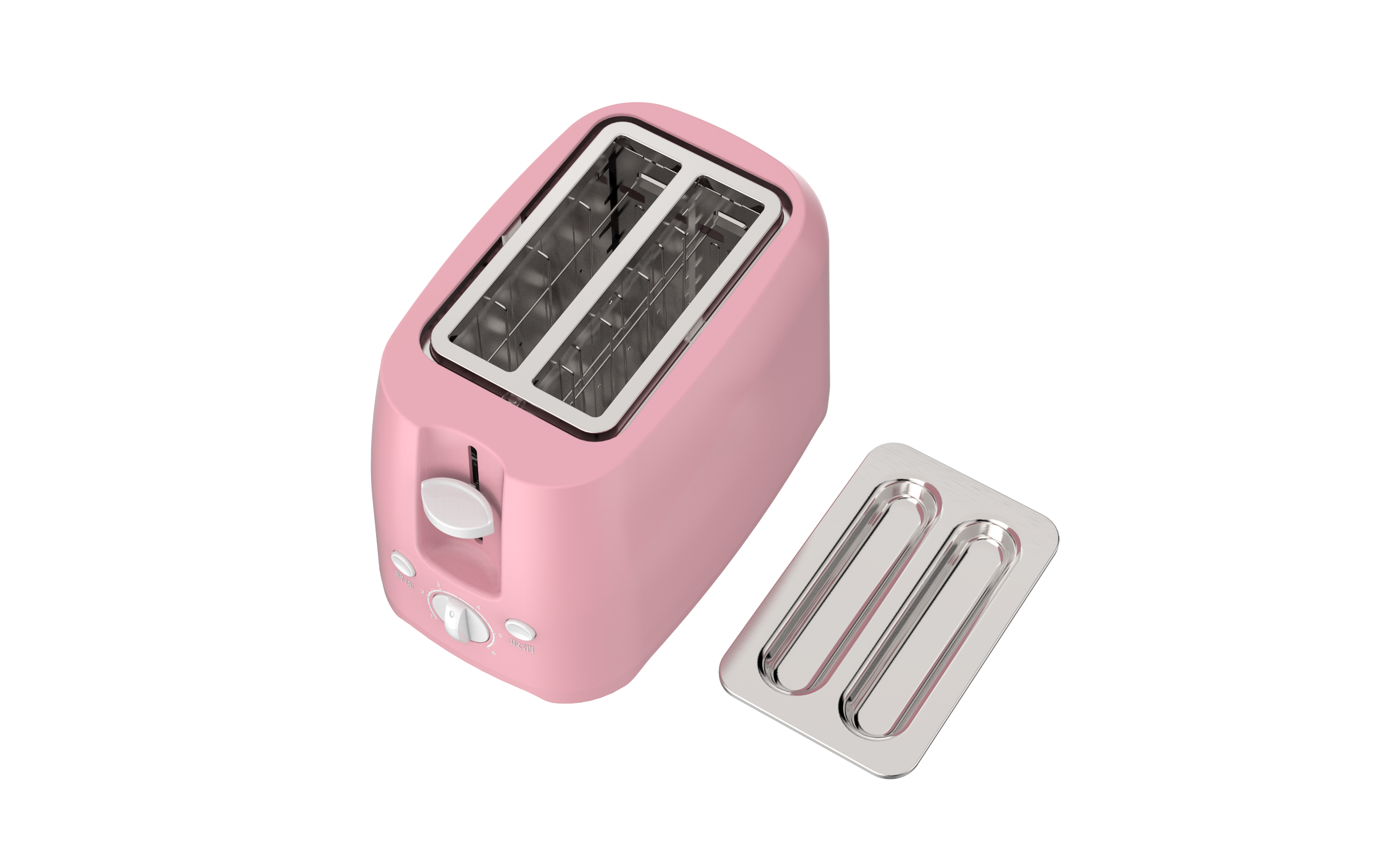 2-Slice Electric Bread Toaster