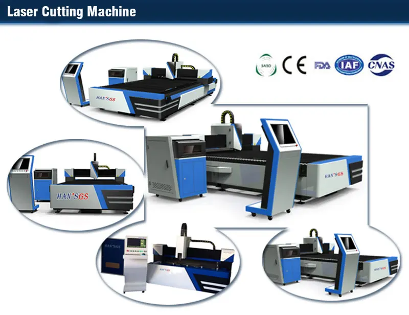 Industrial Fiber Laser Cutting Machine with high-precision components