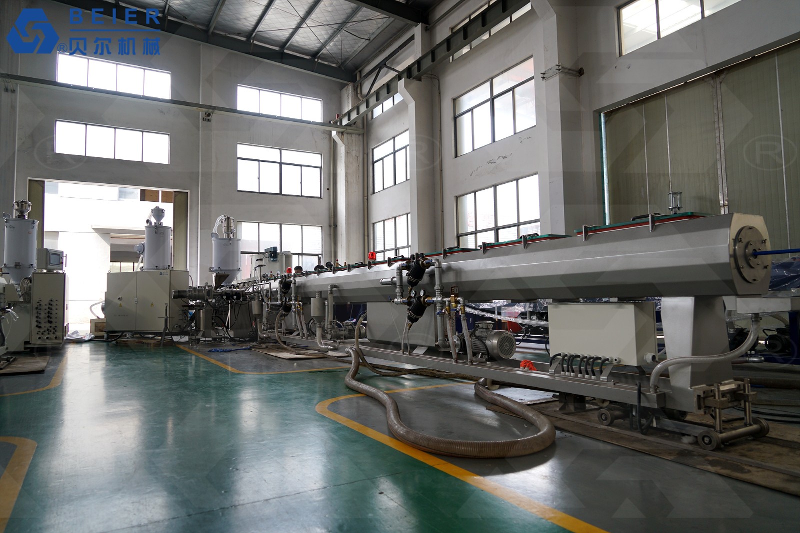 20-160mm HDPE/PE/PP/PP-R pipe extrusion line - Image 3