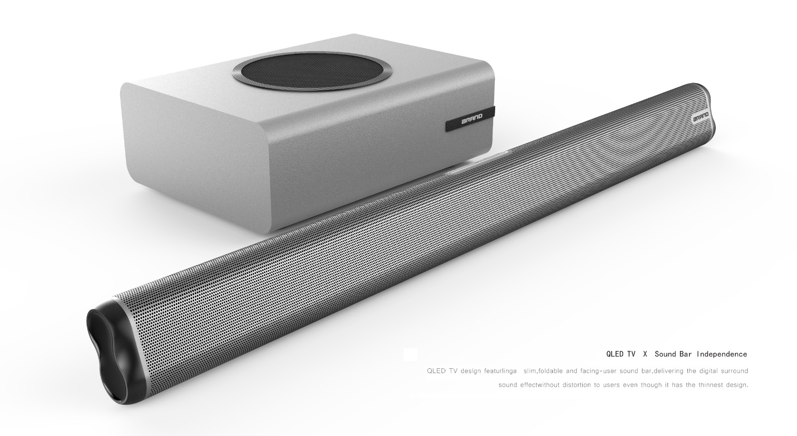 2.0 Channel Bluetooth Soundbar Speaker