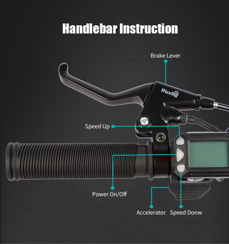 Electric bike handlebar controls