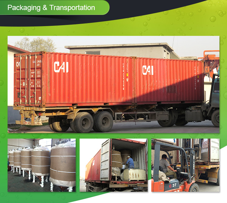 Loading and transportation of brewery equipment