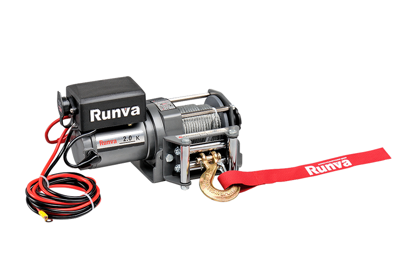 2000lbs 12v Electric winch - Image 2