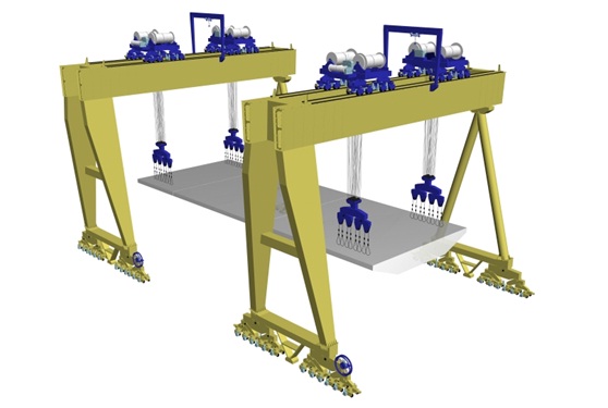 2000t Gantry Crane - Image 3