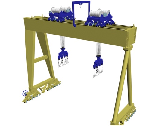 2000t Gantry Crane - Image 2