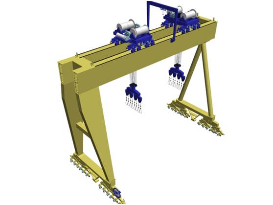 2000-Ton Heavy-Duty Gantry Crane
